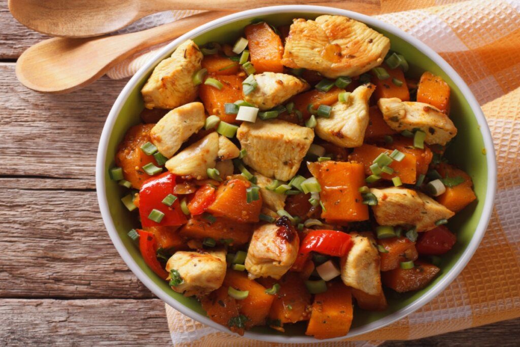 Chicken & Sweet Potato Bowl