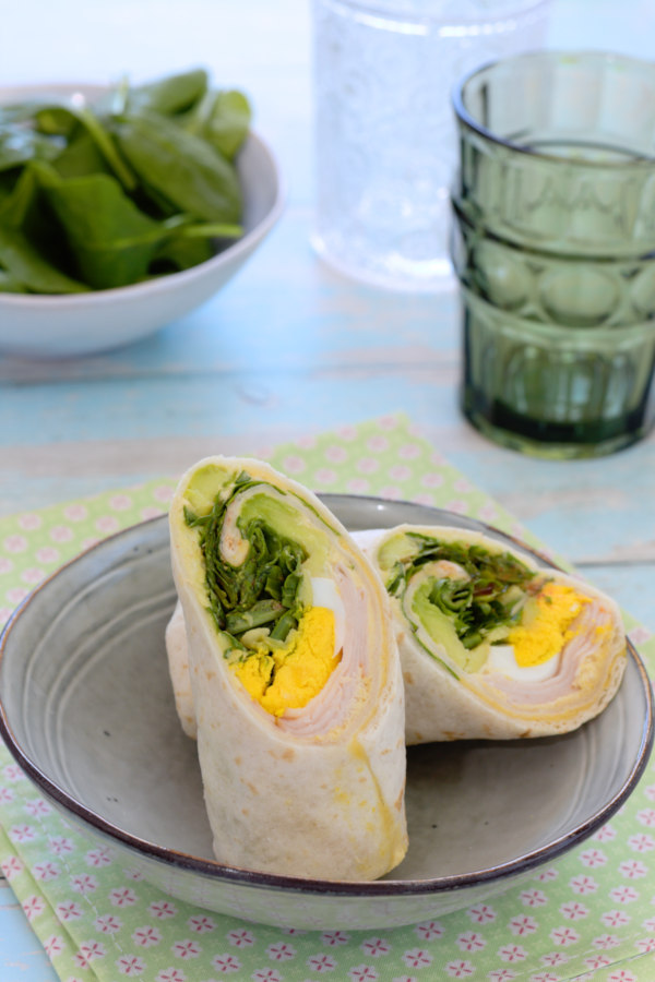 Egg White & Avocado Wrap