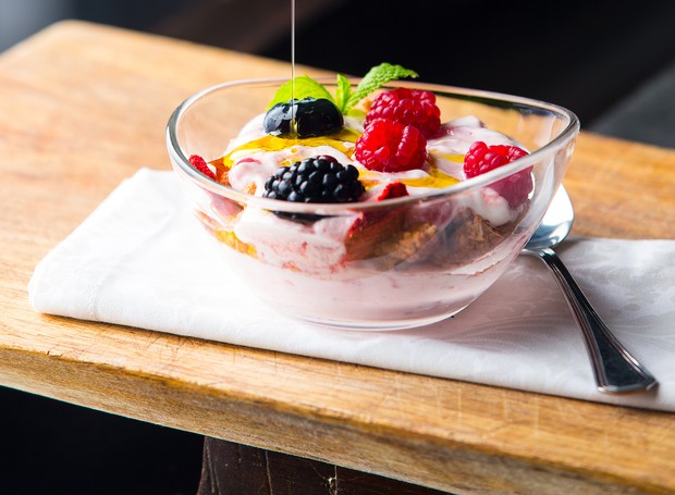 Greek Yogurt & Berry Stack